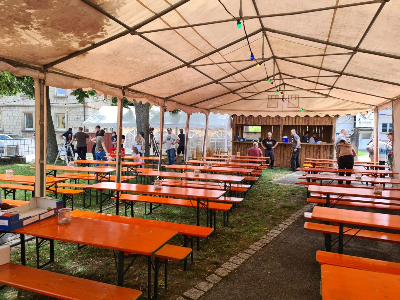 Fischerfest 2023 - Platz für unsere Gäste