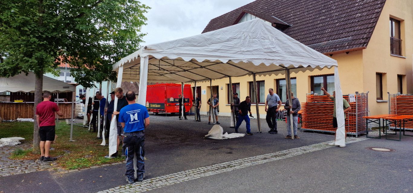 Fischerfest 2025 - Aufbau Fischerfest 2025 - Aufbau